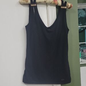 Armani Exchange Black Tank Top